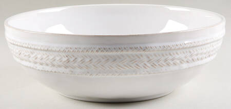 Le Panier Whitewash 12" Round Serving Bowl