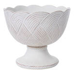 Le Panier Whitewash 8" Footed Bowl
