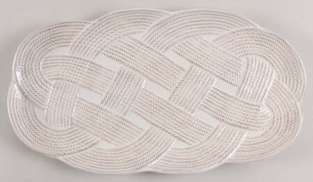 Le Panier Whitewash Tray-Oblong 15"