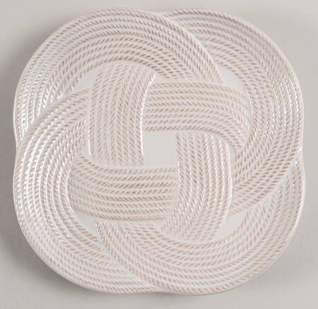 Le Panier Whitewash Salad/Dessert Plate