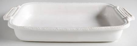 Le Panier Whitewash 16" Rectangular Baker