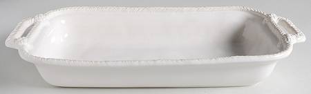 Le Panier Whitewash 15" Rectangular Baker