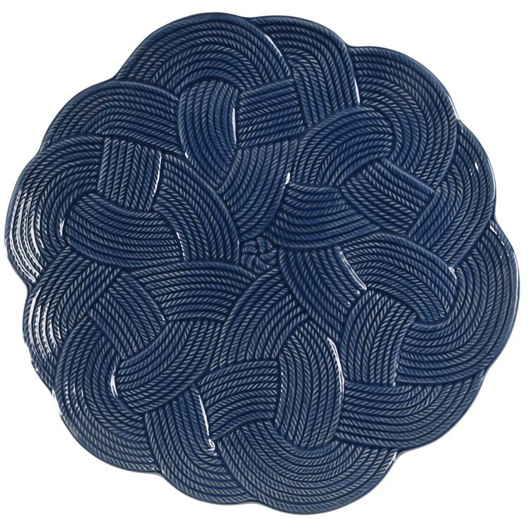 Le Panier Blue Service Plate (Charger) by Juliska Ceramics