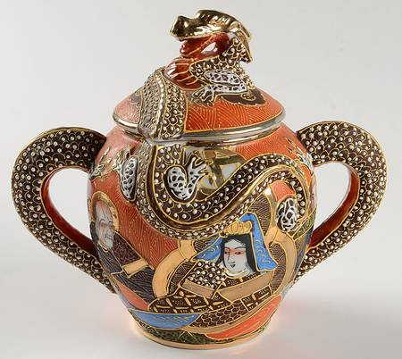 JAP1304 Sugar Bowl & Lid