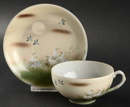 JAP1309 Flat Cup & Saucer Set