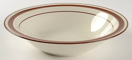 Sienna (Narrow Band) 9" Round Vegetable Bowl