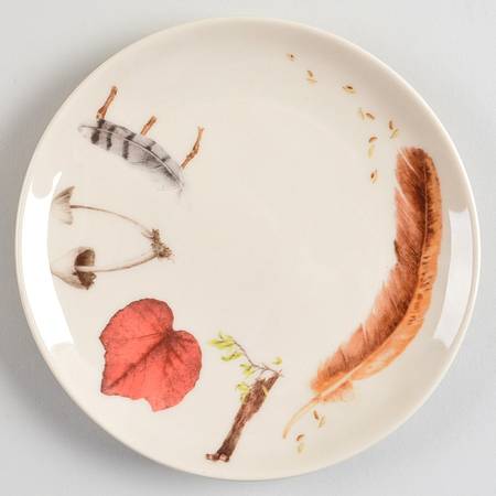 Forest Walk Tidbit Plate