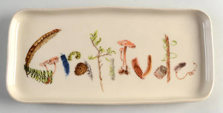 Forest Walk Rectangular Tray