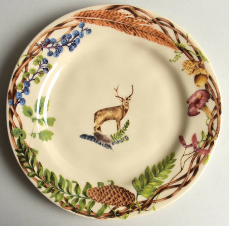 Forest Walk Salad/Dessert Plate by Juliska Ceramics