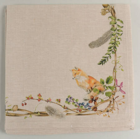 Forest Walk 22" Cloth Napkin - Set of 4