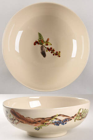 Forest Walk 12" Round Serving Bowl by Juliska Ceramics