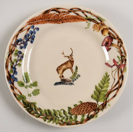 Forest Walk Salad/Dessert Plate by Juliska Ceramics