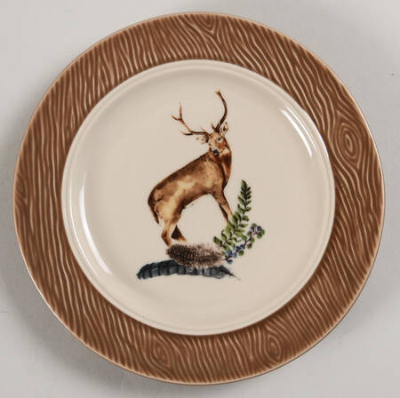 Forest Walk Cocktail Plate