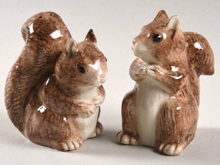 Forest Walk Figural Salt & Pepper Set