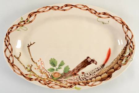 Forest Walk 20" Oval Serving Platter