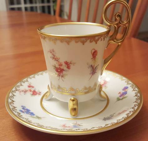 JOE93 Footed Cup & Saucer Set