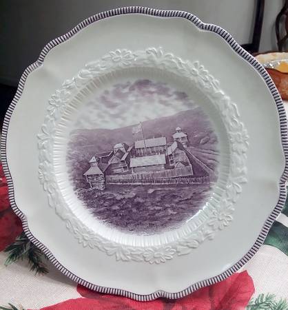 Century of Progress Mulberry by Johnson Brothers