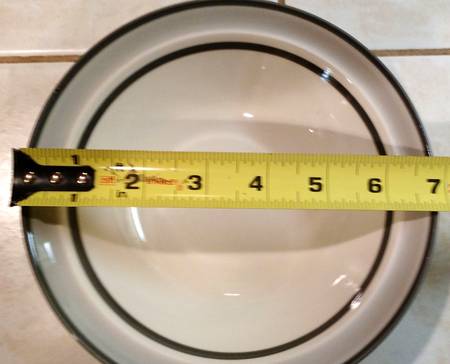 Grey Soup/Cereal Bowl