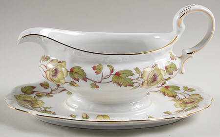 JOH450 Gravy Boat with Attached Underplate
