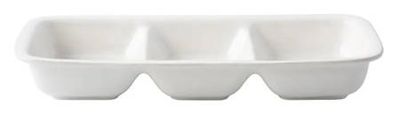 Puro Whitewash 3 Part Rectangular Divided Server