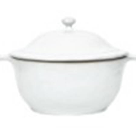 Puro Whitewash 14 Oz Mini Round Cocotte & Lid