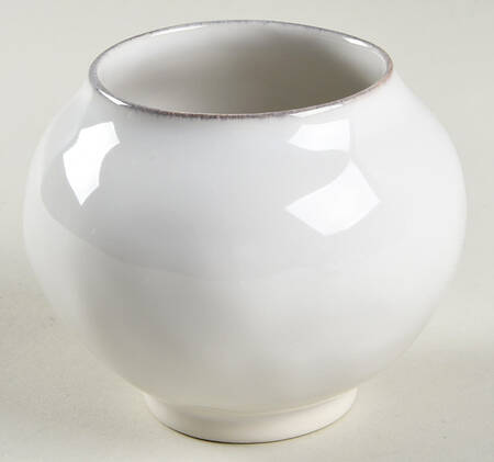 Puro Whitewash Sugar Bowl No Lid