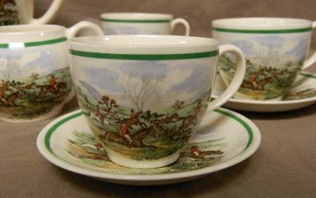 JB1296 Flat Cup & Saucer Set