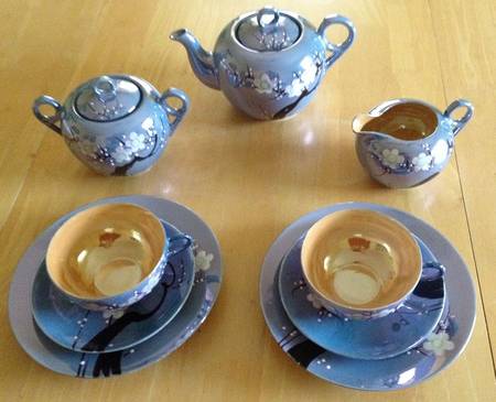 JAP1364 Flat Cup & Saucer Set