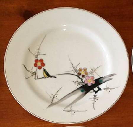 Plum Blossom Salad Plate