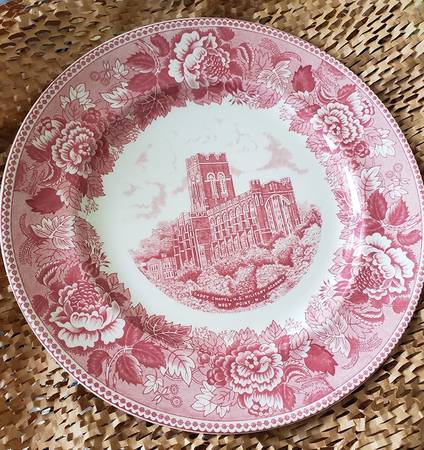 United States Military Academy Red Dinner Plate