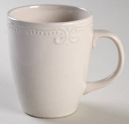Scroll White Mug
