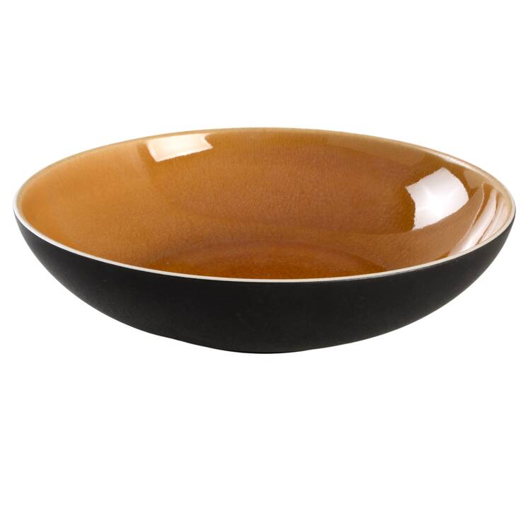 Tourron Amber 9" Individual Pasta Bowl