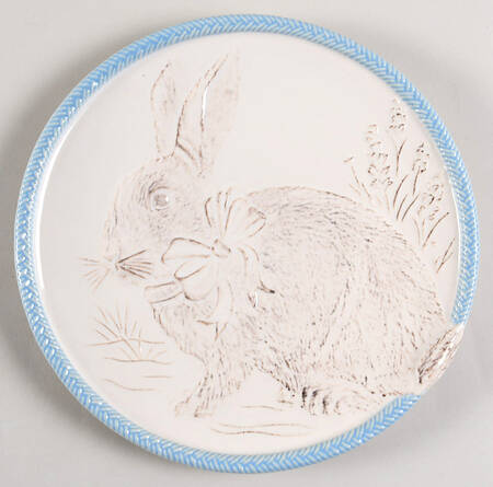 Spring Bunny Party Plate