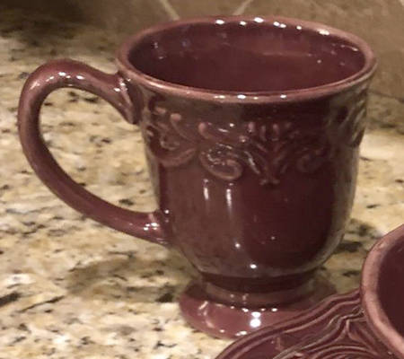 Corvella Maroon Mug