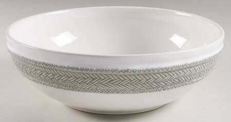 Le Panier Mist (Grey) 12" Large Salad Serving Bowl