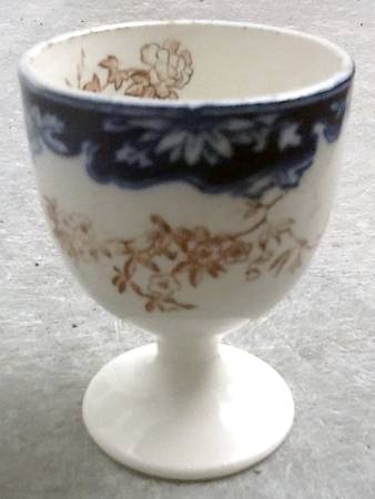 Chatsworth Blue, Brown Single Egg Cup