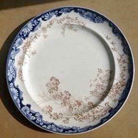 Chatsworth Blue, Brown by George Jones &amp; Sons