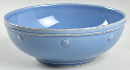 Berry & Thread-Chambray Blue 7" Individual Pasta Bowl