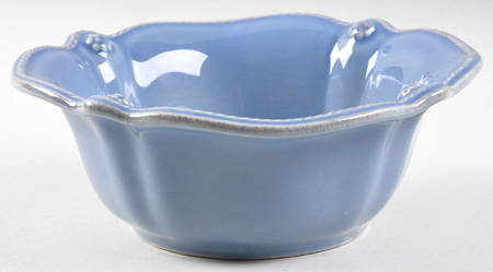 Berry & Thread-Chambray Blue Coupe Cereal Bowl