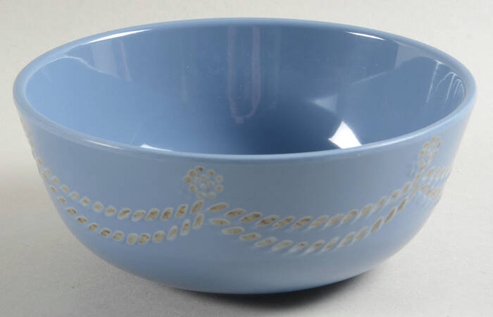 Berry & Thread-Chambray Blue Melamine Individual Ice Cream Dish