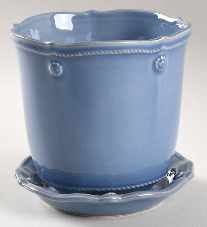 Berry & Thread-Chambray Blue 5" Planter