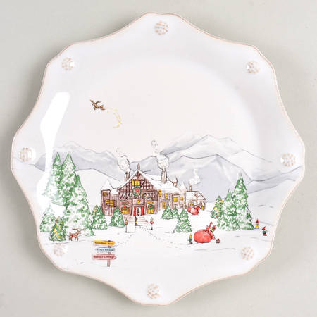 Berry and Thread North Pole Salad Plate