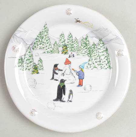 Berry and Thread North Pole Cocktail Plate