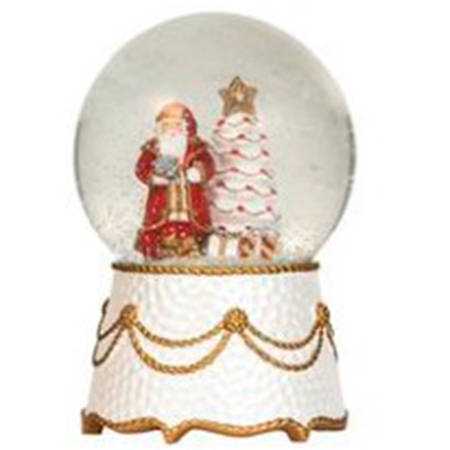 Berry and Thread North Pole Musical Water Globe
