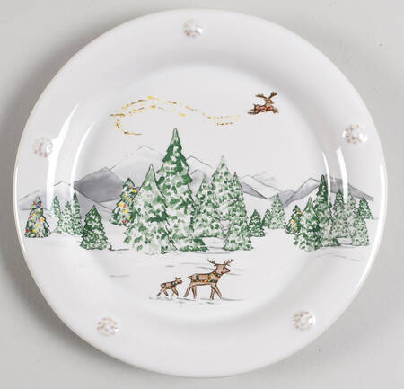 Berry and Thread North Pole Cocktail Plate