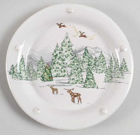 Berry and Thread North Pole Cocktail Plate