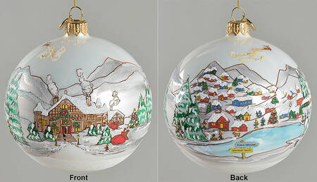 Berry and Thread North Pole Glassware Ornament