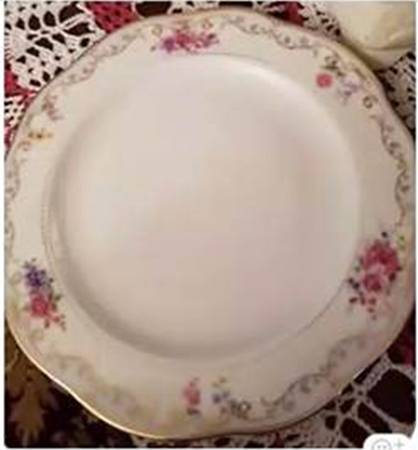 Romantic Bloom Salad Plate