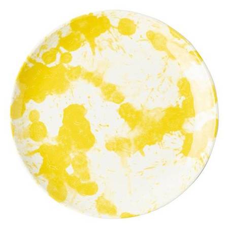 Splatter and Spin Melamine Melamine Salad Plate