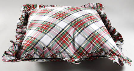 Stewart Tartan (18" X 18") Square Pillow